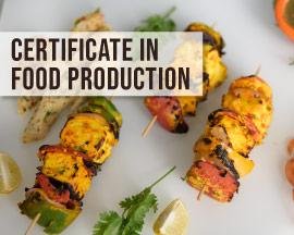 certificate in food production courses