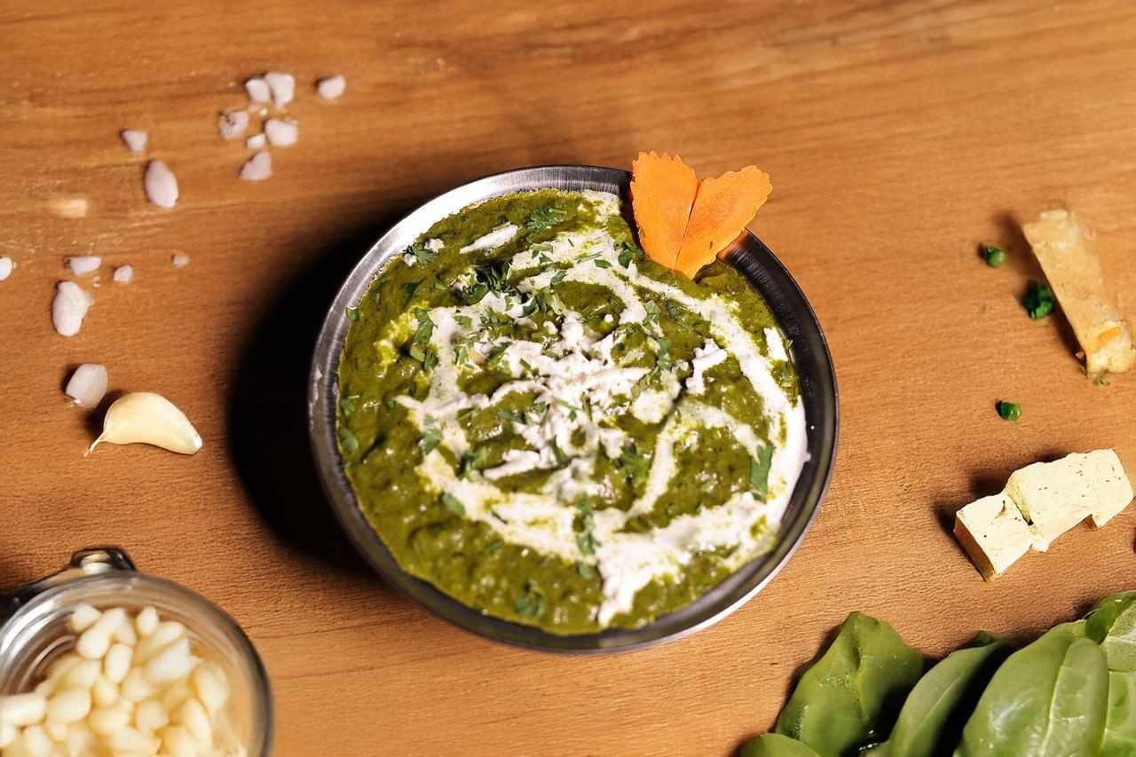 palak chicken