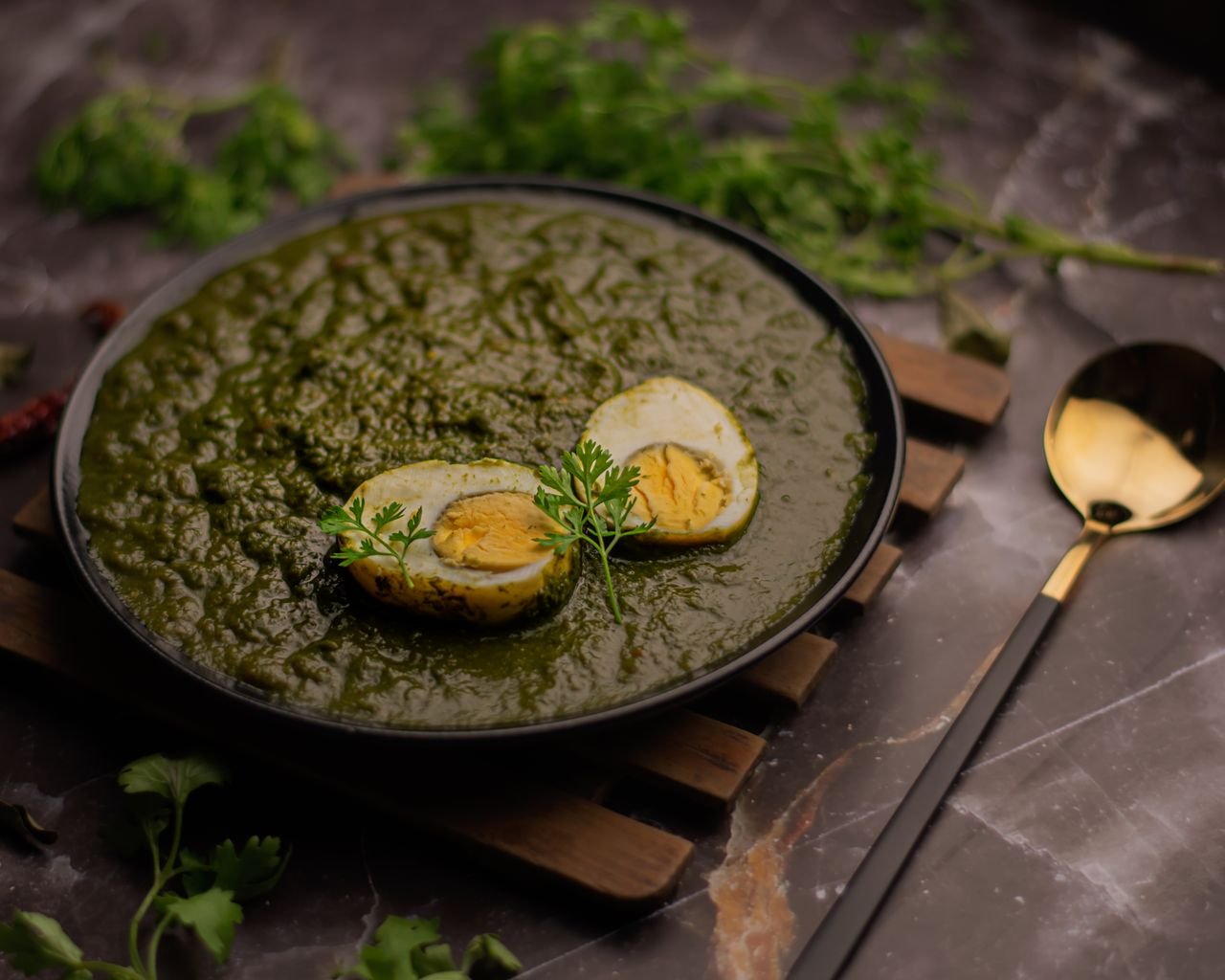 palak gravy