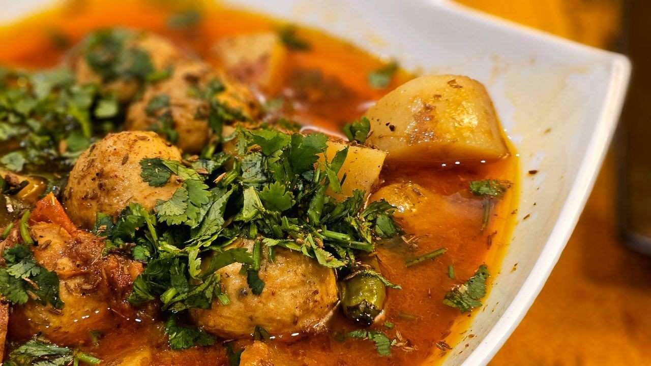 veg kofta curry