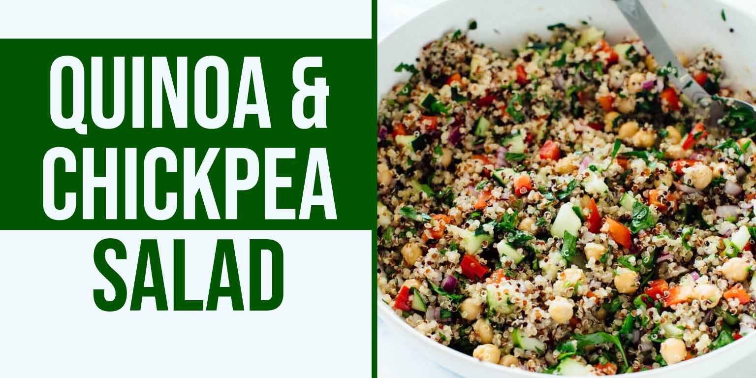 quinoa & chickpea salad