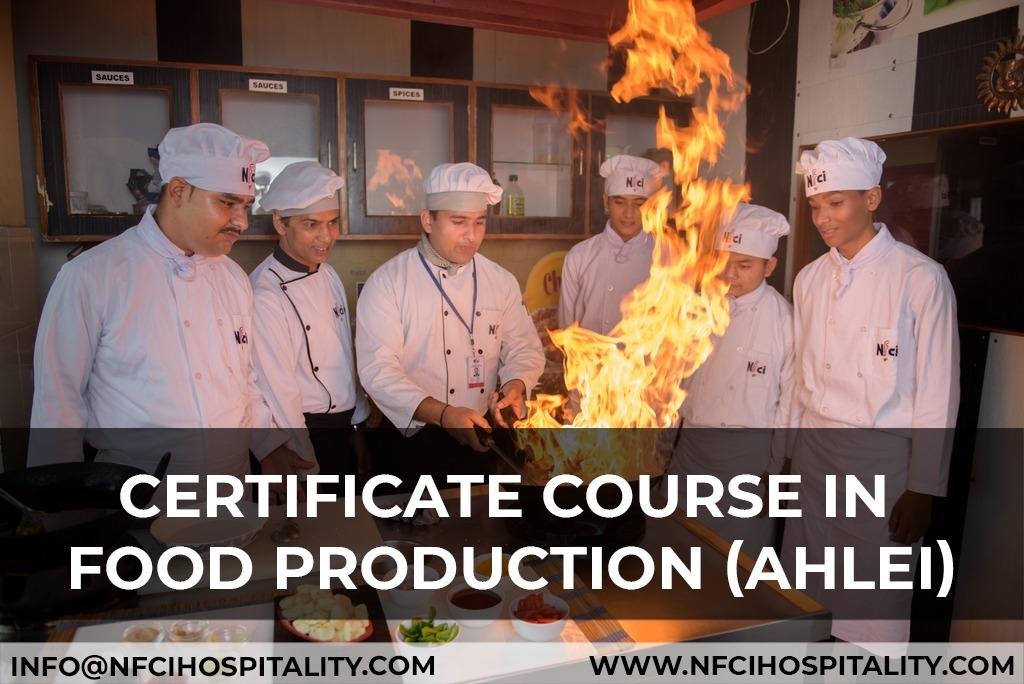 food production certificate course 