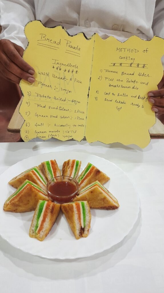 tricolor bread pakoda