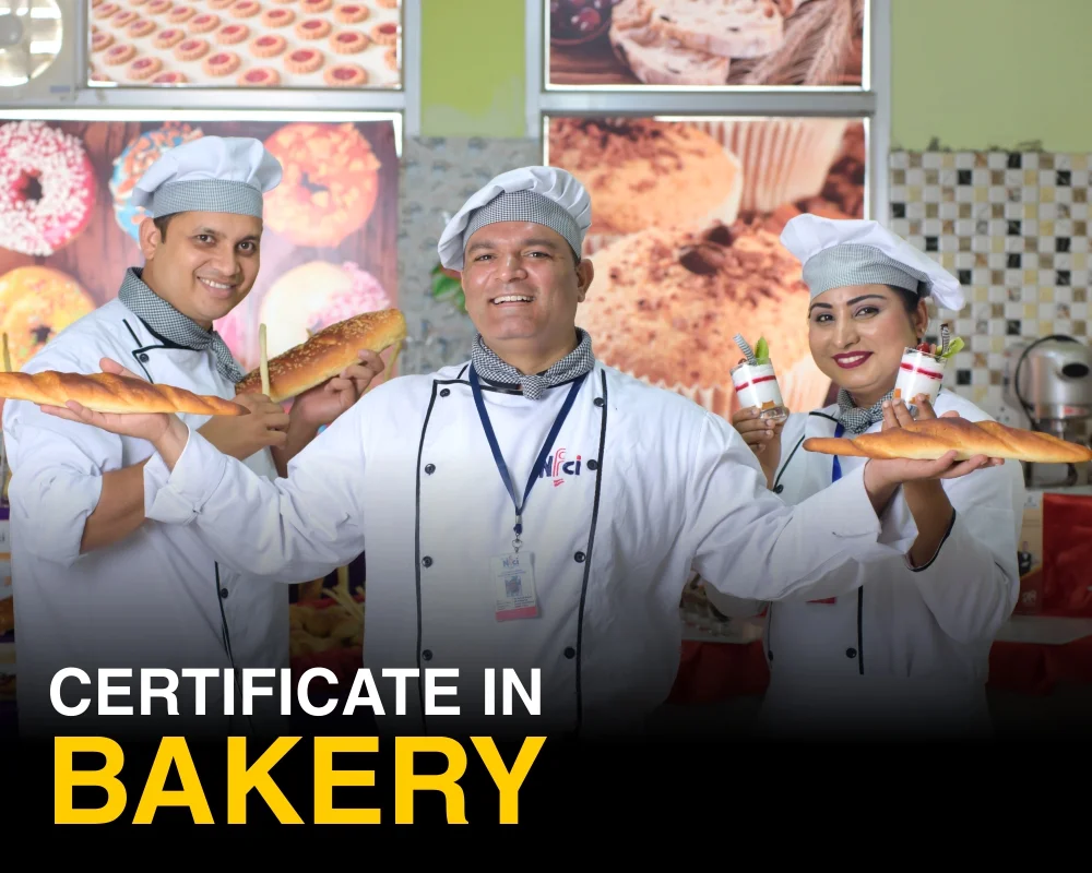 Certificate in Bakery and confectionery 2025