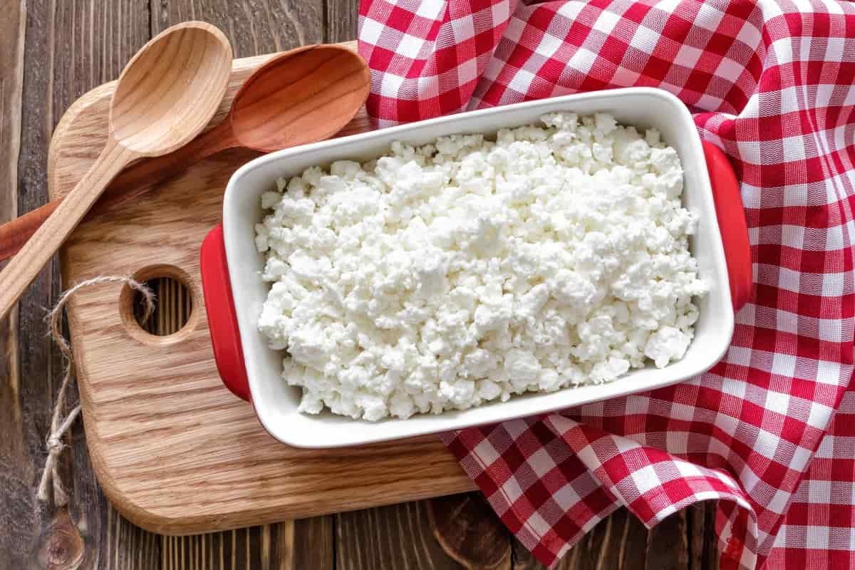 Easy and healthy vegetables: Cottage-Cheese in breakfast 