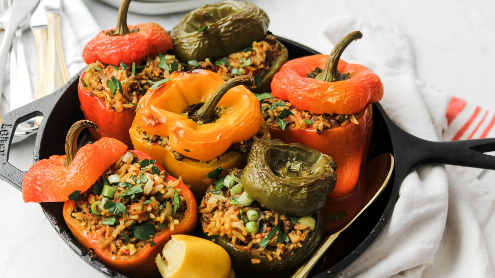 Easy and healthy vegetables: Bell-pepper in breakfast 