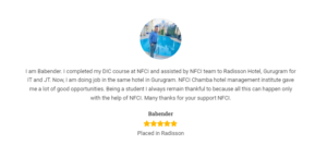 hotel management course dehradun review