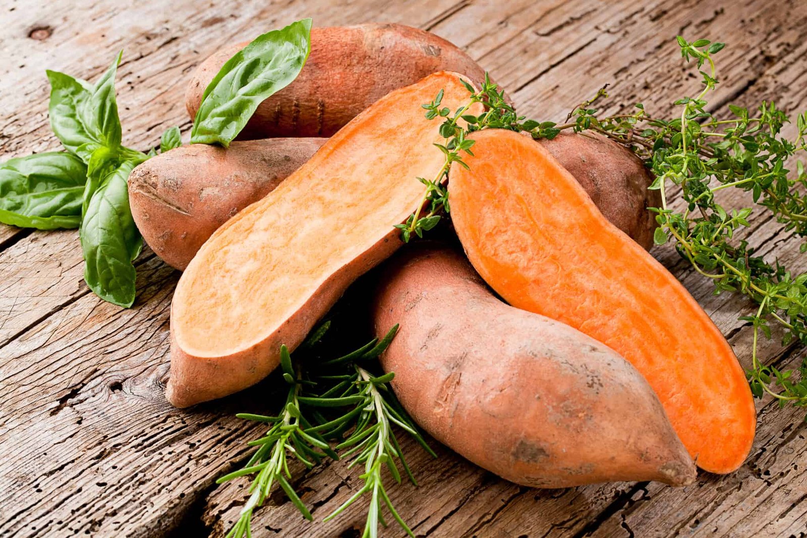 Easy and healthy vegetables: Sweet-potato in breakfast