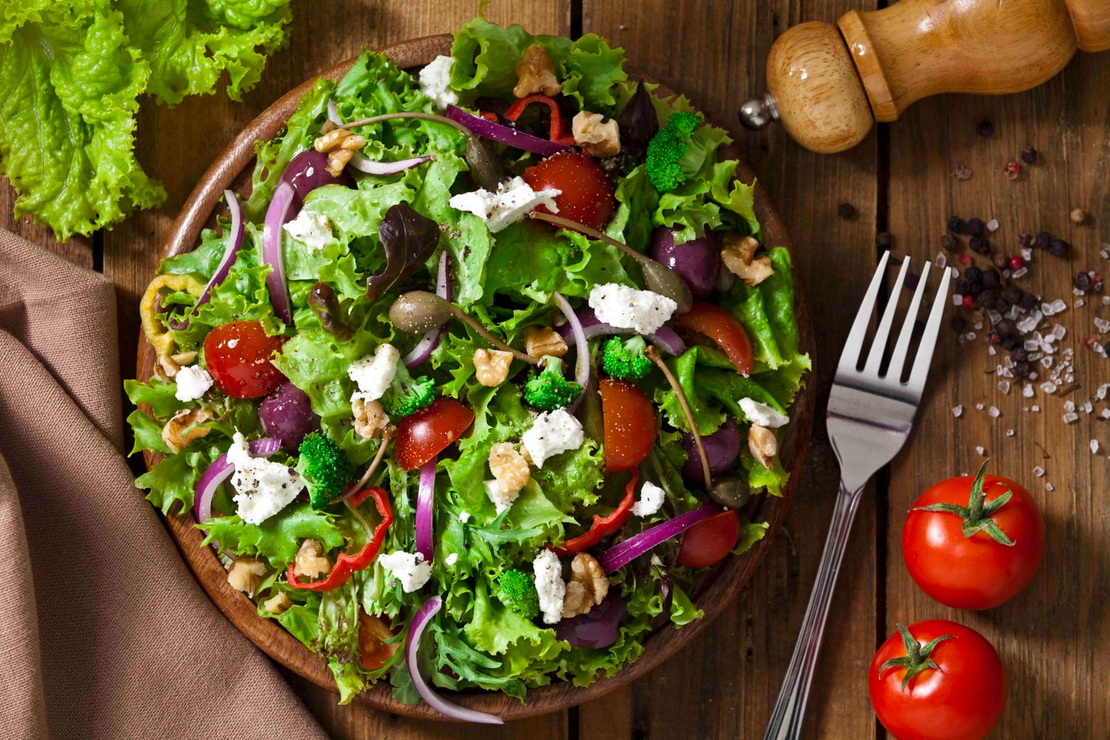 types of healthy salad: Lettuce Salad 