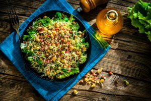 Sprout vegetable chaat Ingredients Needed