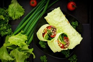Cooking Without Fire Recipes for Veggie Wraps with a Twist 