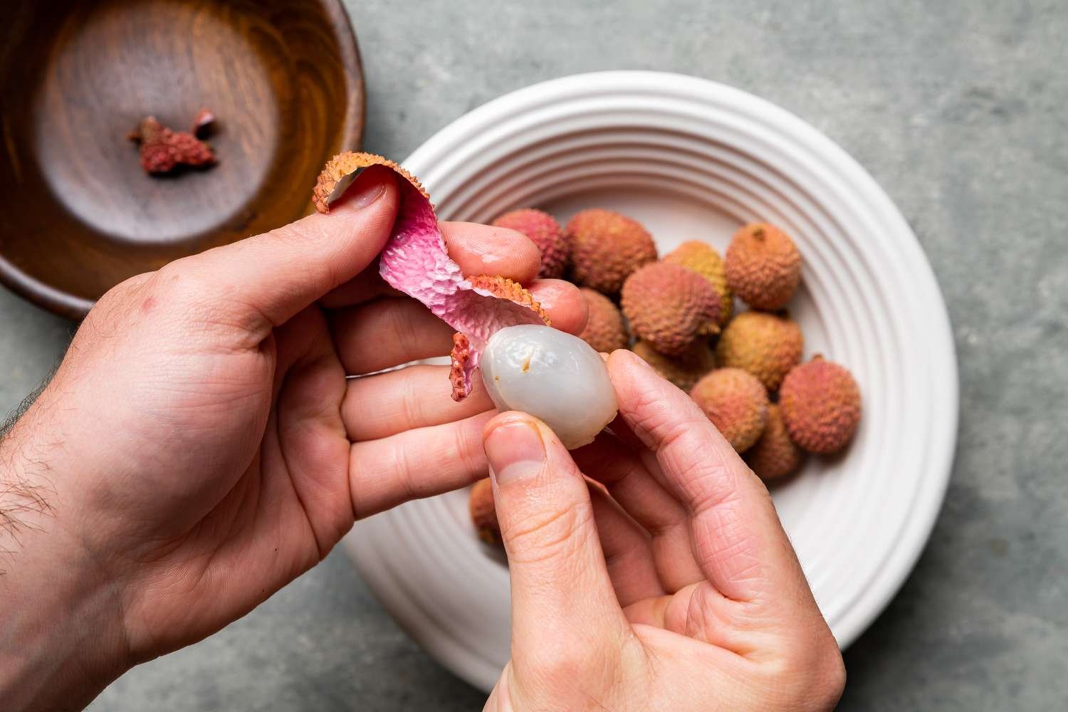 Light up your monsoon/summer fruit with Litchi-lychee
