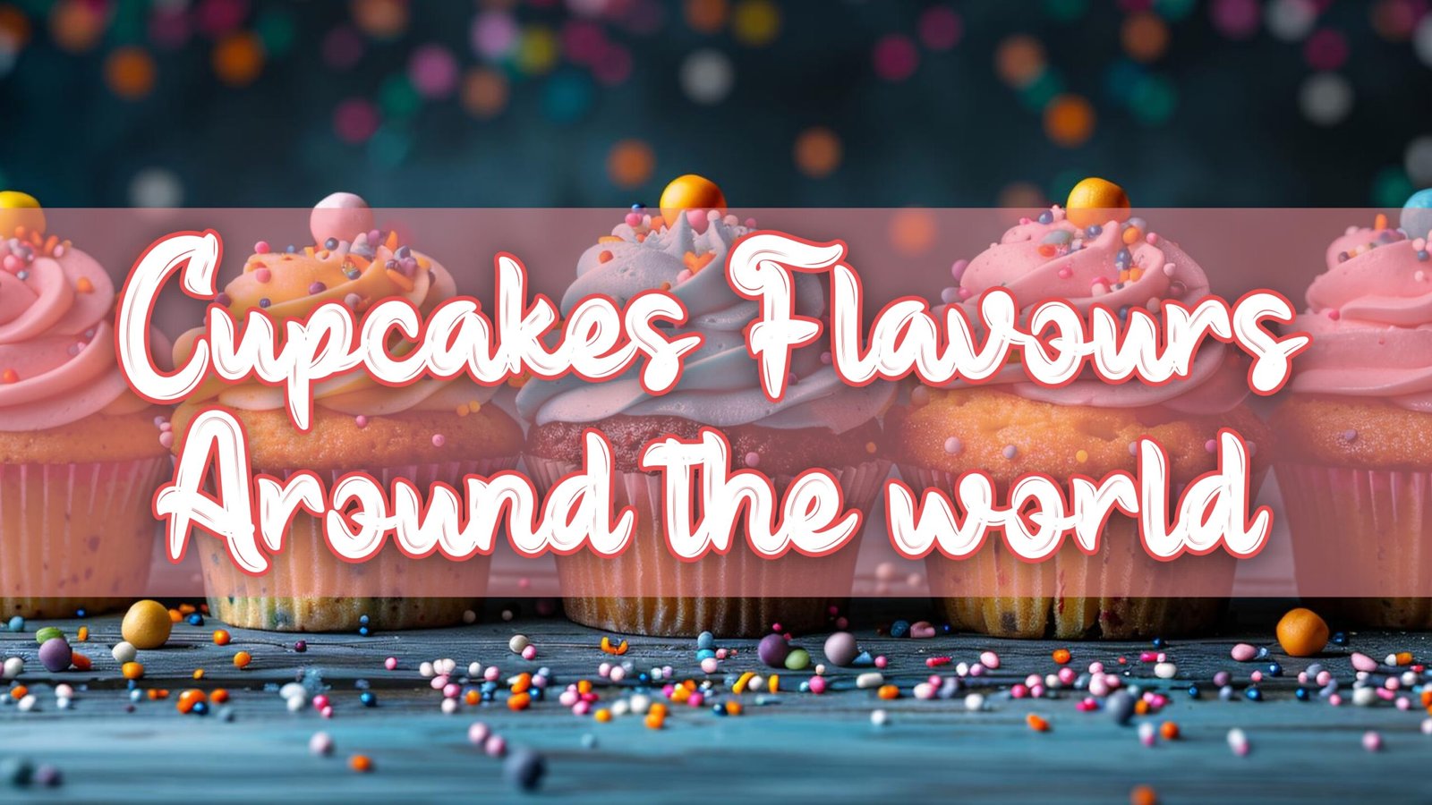 Cupcakes Flavours around the world