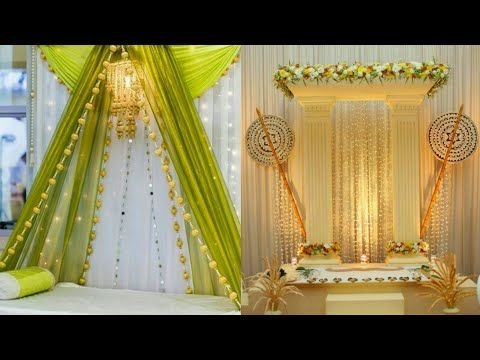 Ganesh Chaturthi 2024: Fabric Drapes ganpati decoration