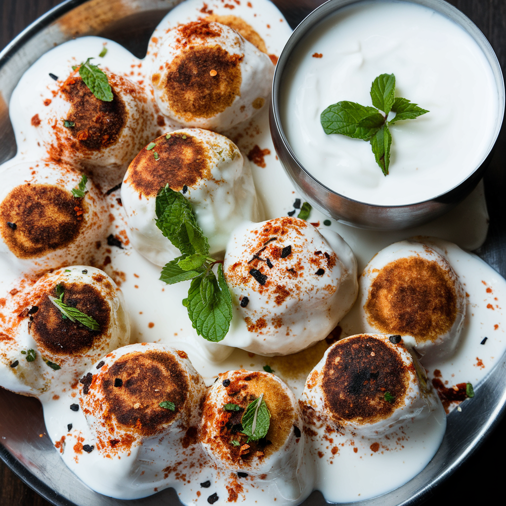 Dahi Vada or Yogurt Dumplings for Delicious Navratri Recipes
