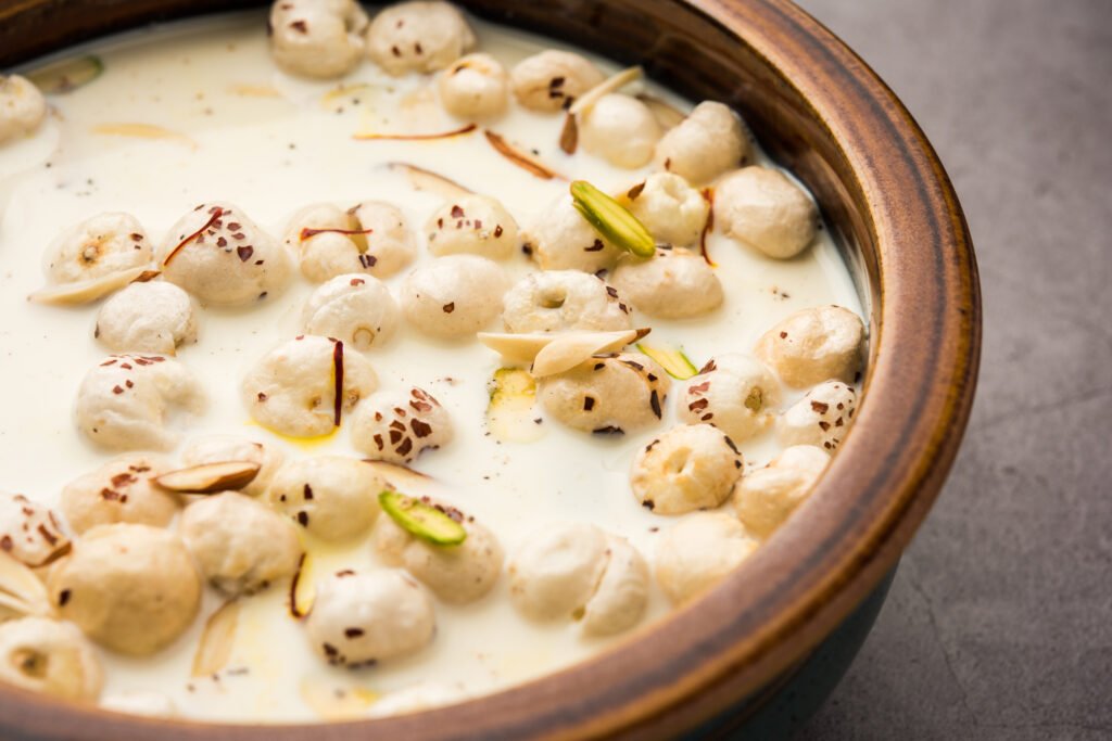 Makhana Kheer (Fox Nut Pudding) for Navratri Healthy Recipes