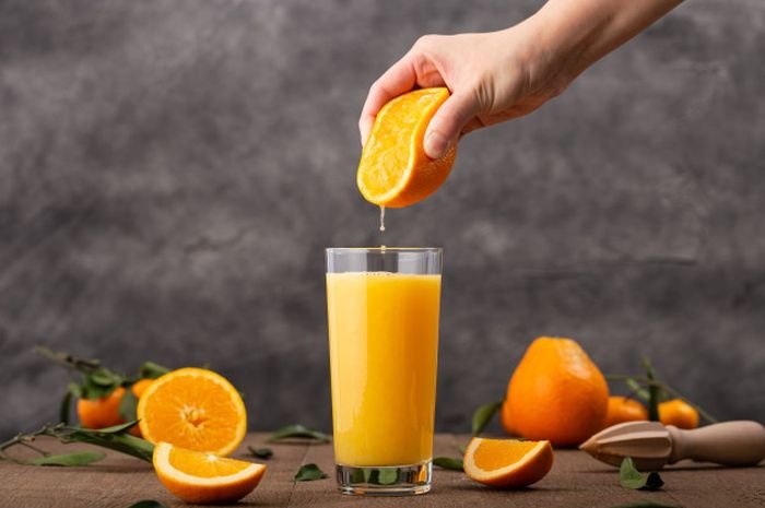 Fruit juices: Orange juice