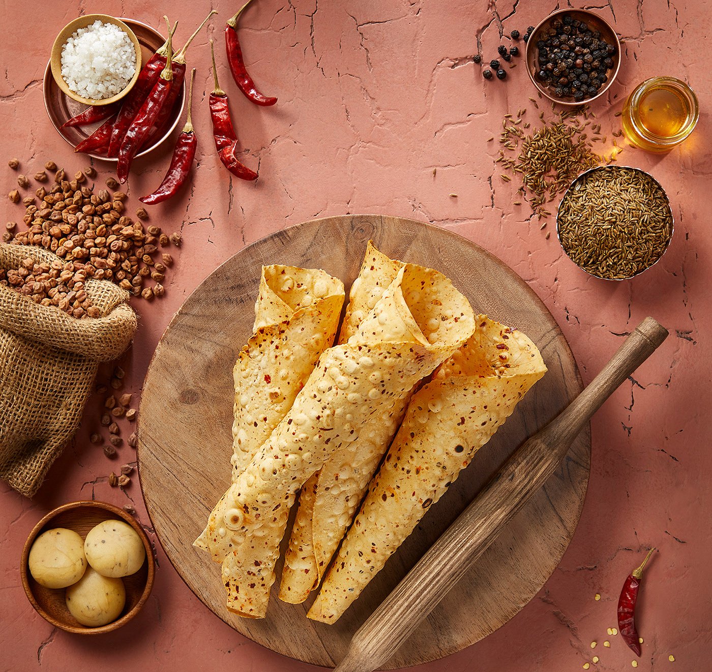 Papadam: Indian Snack 