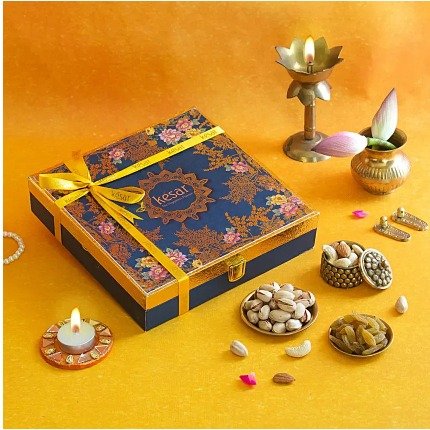 Gift ideas on ganesh chaturthi: dryfruit box