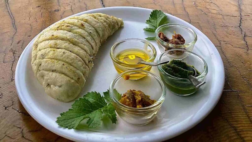 Veg thali of Himachal