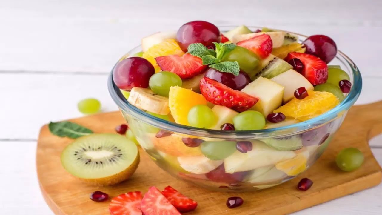 Fruit Chaat with Citrus Dressing | Healthy evening snacks Indian vegetarian