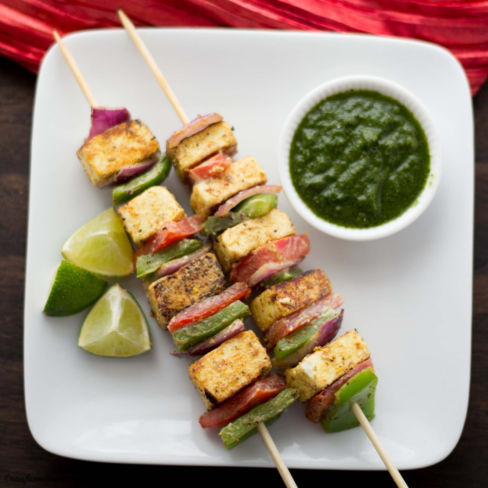 Grilled Paneer Tikka | Healthy evening snacks Indian vegetarian