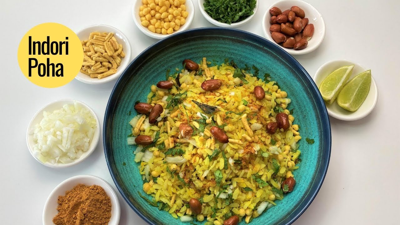 Indori Poha Indore MP Recipe