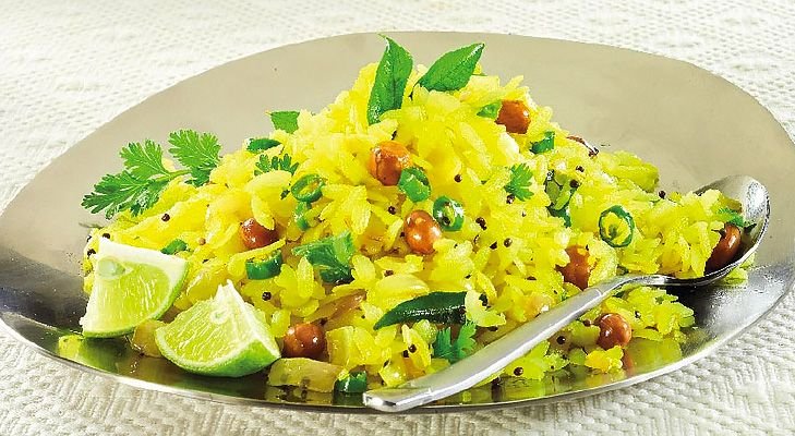 Lemon Poha Recipe