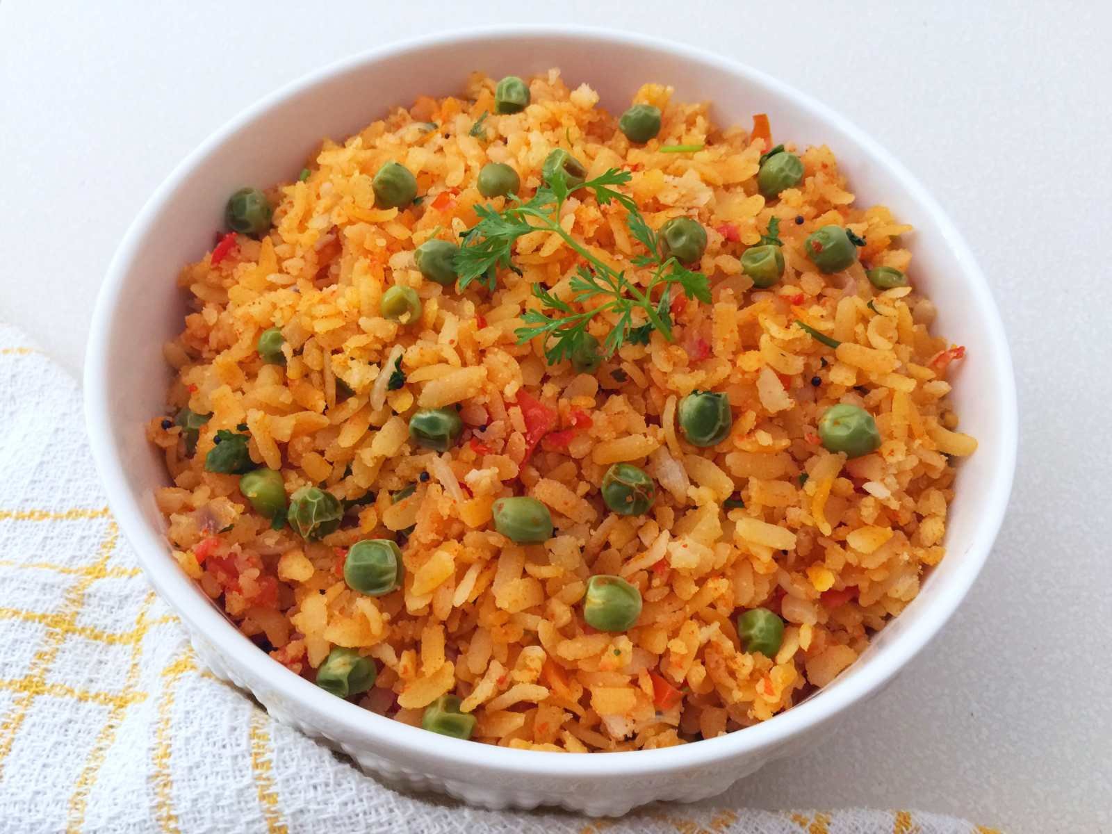 Tomato Poha Recipe 