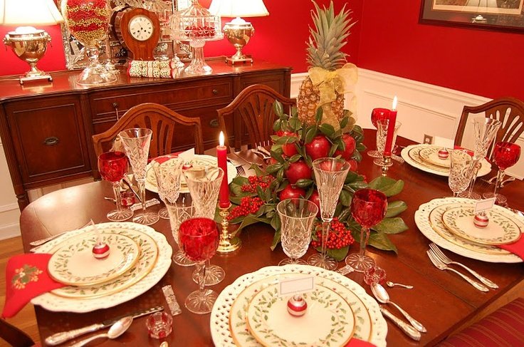 Jingle bells and potluck on Christmas theme decoration ideas