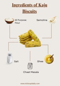 Kaju Biscuit | Ingredients of Kaju biscuits