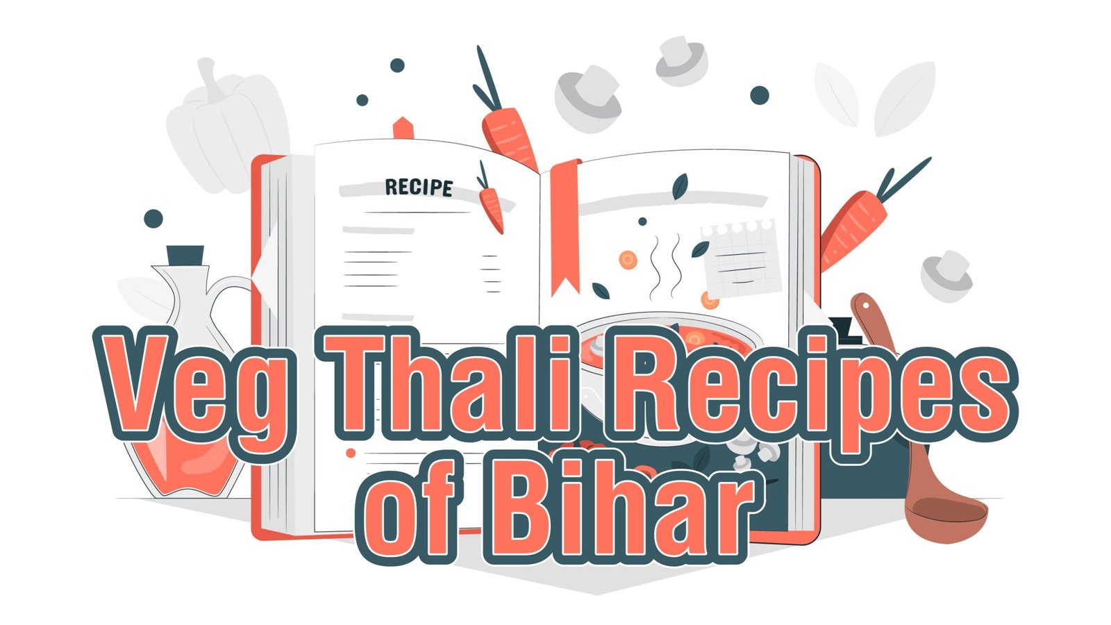 Veg thali dishes recipes of bihar