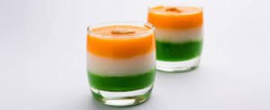 Tricolor Pudding
