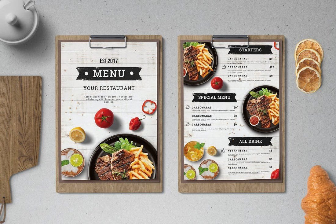 Basic Menu Design