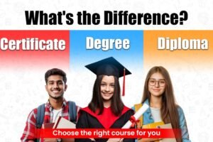 Certificate vs. Degree vs. Diploma Courses: What's the Difference?