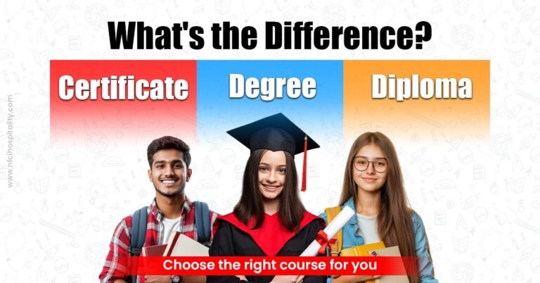 Certificate vs. Degree vs. Diploma Courses: Difference?