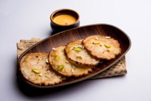 Malpua sweet traditional indian dessert