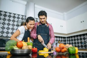      indian brother sister celebrate rakhi with cooking