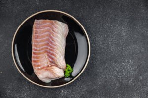Raw fish fillet