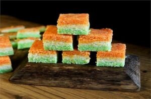 Tricolour Burfi