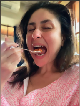 kareena's love for "ghar ka khan"