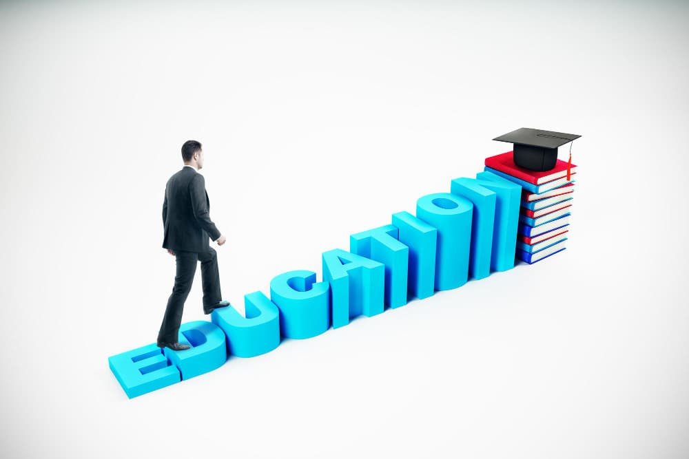 Knowledge and success concept