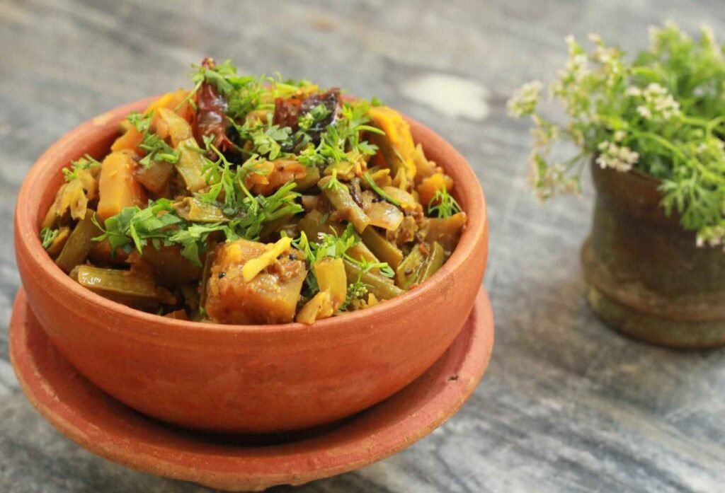 Sabzi in veg thali