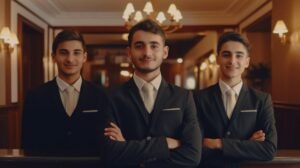 hotel management and smile apprentices