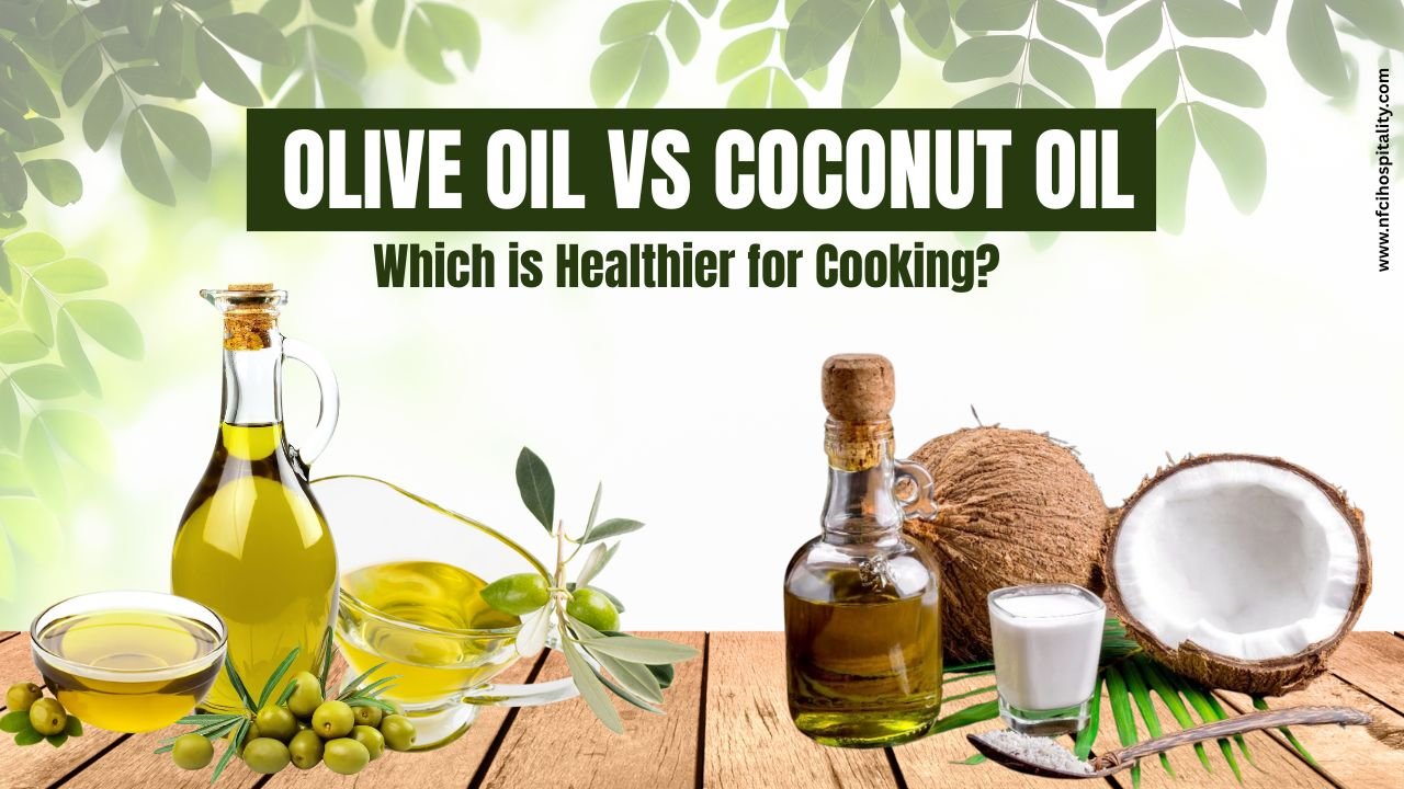 OIive Oil Vs Coconut Oil: Which is Healthier for Cooking?