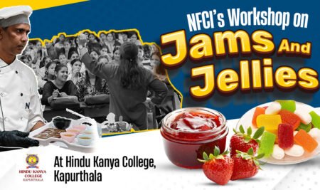 NFCI’s Workshop on Jams and Jellies at Hindu Kanya College, Kapurthala