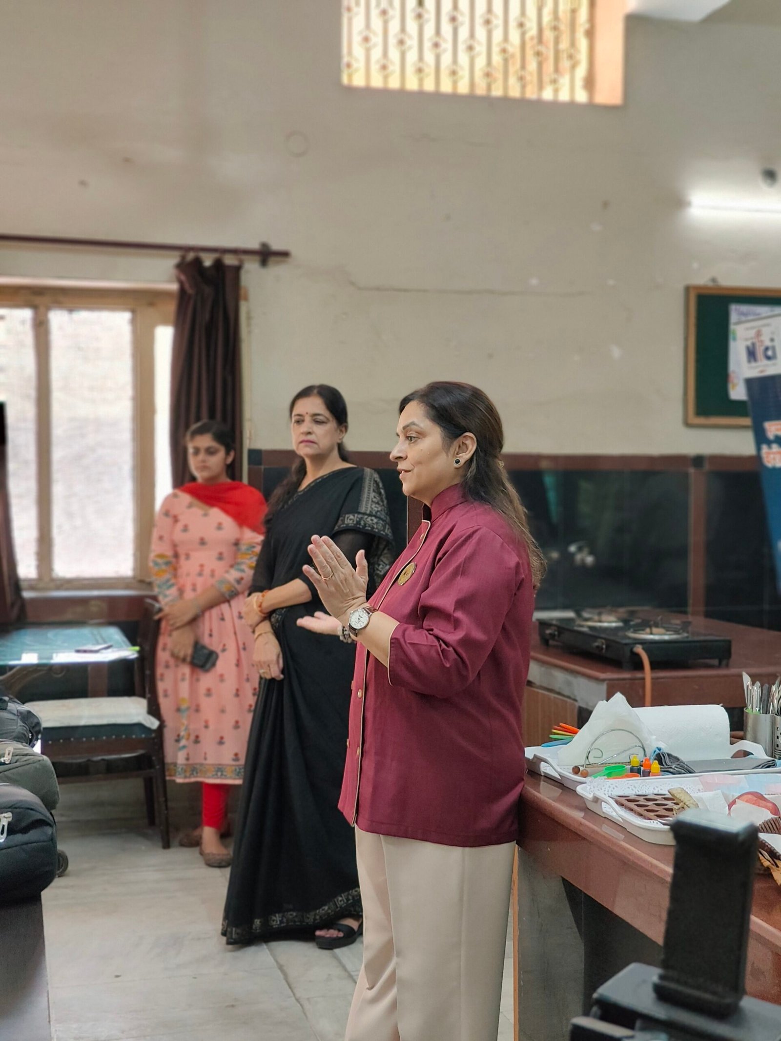 NFCI Workshop on Jam and Jellies at Hindu Kanya College 