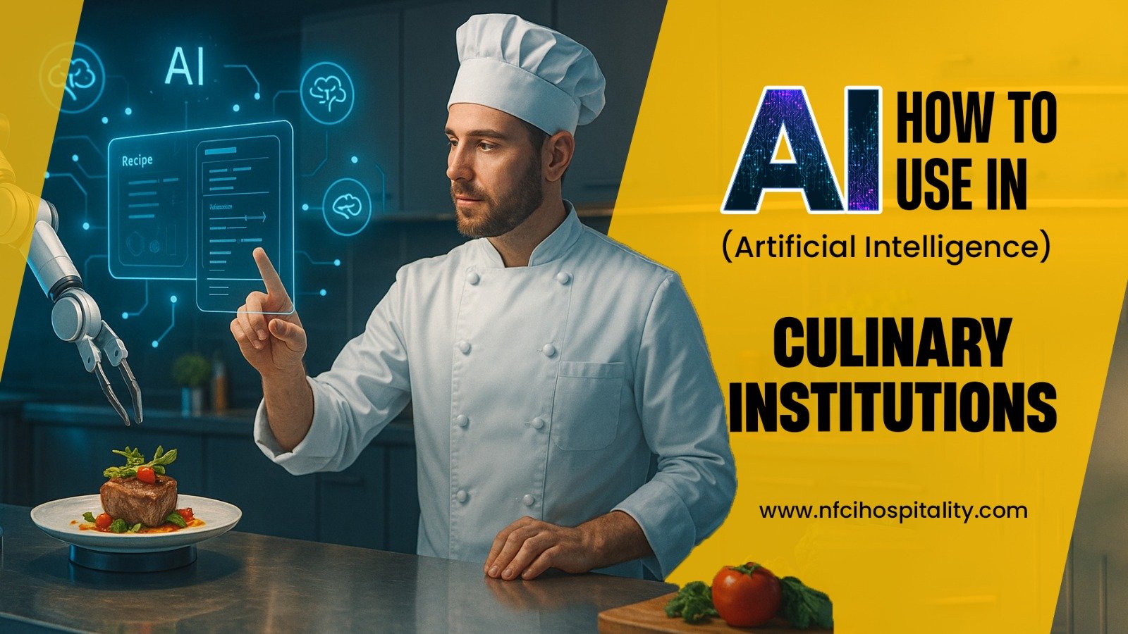 How to use AI in Culinary Institutions