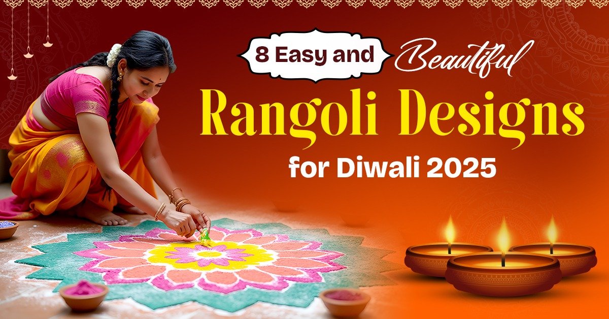 Easy and beautiful rangoli designs 2025