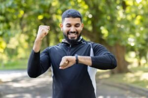 Exited men doing work